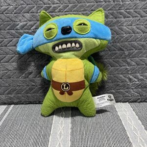 LIMITED EDITION FUGGLER TEENAGE MUTANT NINJA TURTLES LEONARDO PLUSH.